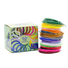 3Doodler - Boîte de recharges de filament FLOW - 1,75 mm - 20 couleurs-Contient 20 bobines de filament PLA dans une variété de couleurs : cerise, rouge, fuchsia, or, orange, rose, citron, jaune, vert, forêt, turquoise, cobalt, bleu, marine, lilas, bleu clair, blanc clair, blanc, gris et noir
