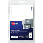Avery Étiquettes multi-usage rectangulaires, amovibles, Écrire ou imprimer, blanc, 2 po x 3 po, paq./75 (2315)-Les étiquettes amovibles offrent la commodité d'identifier les boîtes, enveloppes, colis et plus avec la liberté de changer, de réviser et d'ajouter les mises à jour du contenu.