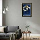The Tragically Hip Long Time Running impression with Gold LP - Impression encadree - 26" x 34"-Prêt à accrocher - livré entièrement assemblé