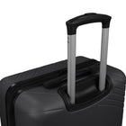Reebok - Valise d'enregistrement rigide 26po de la collection Repetition - Noir-Double roulettes pivotantes à 360 degrés pour un roulement fluide et silencieux (8 roues)