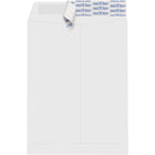 JAM Paper - Enveloppes à Fenêtre Ouverte avec Bande Autocollante, Blanc, 9 x 12, Paquet de 50-Peel & press seal : la conception auto-adhésive de ces enveloppes est parfaite pour tous ceux qui ne veulent pas lécher ou utiliser un humidificateur sur chaque enveloppe. c'est un énorme gain de temps ! décollez simplement la bande protectrice, appuyez et scellez. rien de plus simple ! ce type d'adhésif est idéal pour les applications professionnelles, les faire-part de mariage et les notes personnelles.