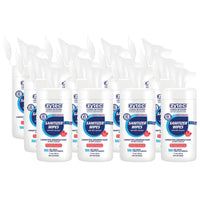 Zytec - Lingettes désinfectantes Germ Buster extra fortes 80 % PRO – 12 paquets de 100 lingettes-Alcool de qualité supérieure USP / qualité pharmaceutique.