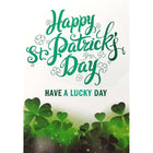 Mill Brook - Cartes De Souhaits De La Saint-Patrick Studio 5-3/8 po x 7-3/4 po / Enveloppes - paquet de 18 - Trèfles-Cartes de souhaits qualité boutique
