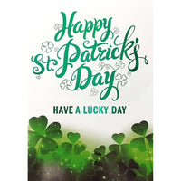 Mill Brook - Cartes De Souhaits De La Saint-Patrick Studio 5-3/8 po x 7-3/4 po / Enveloppes - paquet de 18 - Trèfles-Cartes de souhaits qualité boutique