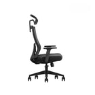 Kopplen - Chaise De Bureau Avec Appui-tête Et Accoudoirs - Noir-Accoudoirs réglables en hauteur sur 2 axes en PU pour un soutien équilibré.
