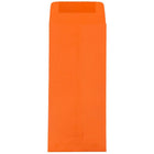 JAM Paper Enveloppes-pochettes Brite Hue en papier recyclé avec fermeture gommée, 4 1/8 x 9 1/2 po, orange, 1000/paquet-Taille : Nº 10 (4 1/8 x 9 1/2 po)