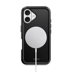 TUFF8 - iPhone 16 -  Impact Dual-layer Rugged Case-Prise en main : La texture permet aux utilisateurs d'avoir un meilleur contrôle tactile, ce qui leur donne une prise en main sûre lorsqu'ils passent des appels, envoient des SMS ou utilisent le téléphone pour diverses tâches.