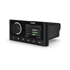 Garmin - Stéréo marin Fusion Apollo MS-RA670, avec DSP-PHILOSOPHIE TRUE-MARINE - La philosophie de conception True-Marine de Fusion est issue de notre expérience face aux conditions difficiles du milieu marin. Grâce à une conception et une ingénierie entièrement conçues pour les applications nautiques réelles, nos clients sont assurés que les équipements installés à bord de leur navire leur offriront un divertissement de qualité, saison après saison. L'Apollo 670 est garanti 3 ans.