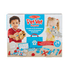 Melissa & Doug - Ensemble de jeu vétérinaire, examen et soins des animaux-Reconnu par les experts en jouets du Good Housekeeping Institute pour sa capacité à aider les enfants à développer leur empathie par le jeu