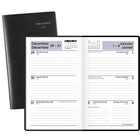 AT-A-GLANCE - Agenda de poche hebdomadaire 2026 - 6 1/16 po H x 3 5/8 po l - noir - bilingue-Format des pages : 6 1/16 po H x 3 5/8 po l