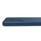 Avana - Coque Velvet Compatible MagSafe Galaxy S25 - Bleu Marine-Toucher soyeux et doux