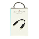 LBT - Adaptateur pour casque 3,5 mm vers USB-C - Noir-La prise casque USB-C connecte les appareils modernes aux haut-parleurs et ecouteurs stereo traditionnels