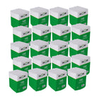 Globe Commercial - Serviettes de table NAP200 - Pliage 1/8 - 15" x 17" - 2 plis - Blanc - 150 serviettes/paquet - Paquet de 20-Ideal pour pre-emballer les couverts