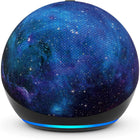Amazon - Echo Dot Kids avec accès anticipé Alexa+ - Poussière d’étoiles-Echo Dot Kids – Notre enceinte intelligente la plus populaire et la plus mignonne avec Alexa, conçue pour les enfants (pas un jouet). Le haut-parleur amélioré offre des voix plus claires et un son riche et vibrant comparé aux précédents appareils Echo Dot