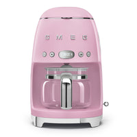 SMEG - Cafetière 10 - rose-Fonction arôme : il est possible de goûter un café filtre plus ou moins intense selon vos préférences.
