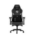 Anda Seat - Phantom King Pro Chaise de jeu Premium - Noir/Blanc-Confort maximal: Chaise gaming haut de gamme à dossier élevé, équipée de coussins amovibles en velours pour la nuque et les lombaires, fabriqués en mousse haute densité pour un soutien ergonomique supérieur