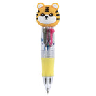 Merangue - Mini stylos animaux multicolores - Lot de 2-Adorables décorations de gâteaux représentant des pandas et des tigres