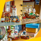 LEGO - Creator Le bateau pirate emblématique-Chaque modèle de pirate est doté de nombreuses fonctions pour plus de plaisir