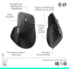 Logitech - MX Master 4 for Mac, souris Bluetooth ergonomique - Noir Sidéral-13