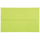 JAM Paper - Enveloppes d'invitation colorées A10 - 6 x 9,5 - vert lime ultra - Paquet de 50-Nos enveloppes sont fabriquées à partir de papier de 24 lb et comportent une fermeture en gomme à rabat droit avec une finition lisse