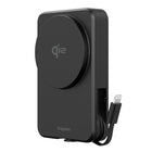 Kopplen - Batterie externe 8000 mAh 20 W avec chargeur sans fil Qi et câble Lightning MFi intégré – Noire-Recharge rapide : Une sortie de 20 W pour le câble Lightning et de 15 W pour la recharge sans fil permet une recharge rapide des appareils