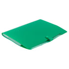 JAM Paper - Chemises de classement  - format lettre - vertes avec fermeture à pression transparente-Organisez efficacement vos documents importants, notes, chèques, espèces, reçus, bordereaux de dépôt et plus encore grâce à ce trieur de dossiers colouré. Utilisez-le au bureau, à la maison et à l'école.