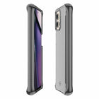 ITSkins - Étui Spectrum_R Clear Smoke pour Moto G Stylus 2023-Bords surélevés surdimensionnés