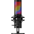 HyperX - QuadCast 2 S USB Microphone, Noir-Le bouton multifonction permet aux utilisateurs de sélectionner et de régler facilement le gain du microphone, le volume du casque, le mixage du moniteur et le diagramme polaire souhaité