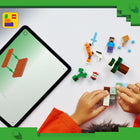 LEGO - Minecraft L’aventure de Steve dans la taïga-Les enfants créent des scènes du jeu et les personnalisent au fur et à mesure que de nouvelles aventures prennent forme