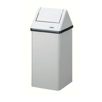Frost ââ‚¬â€œ Poubelle sur pieds, 105 litres, blanc-Capacité de 105 litres