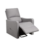 Brassex - Fauteuil releveur inclinable 604738 Levo - gris clair-Fonction de levage motorisée