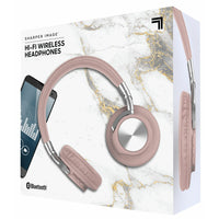 Écouteurs Hi-Fi Bluetooth Sharper Image Dynamic Audio - rose-Bluetooth version 5.1
