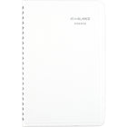 AT-A-GLANCE - Agenda scolaire de bureau hebdomadaire 2024-2025 - 4 7/8 po x 8 po - assorties - bilingue-Reliure à double spirale résistante aux accrocs et qui repose à plat pour une utilisation facile