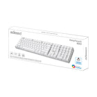 Adesso - AKB-680UW Clavier mécanique éclairé multi-OS avec touche de raccourci CoPilot AI-Touches de raccourci Windows : 10 touches (Accueil, Favoris, Précédent et Suivant, Actualisation, Recherche, E-mail, Poste de travail, Calculatrice, CoPilot)