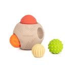 Miniland - MLE97315 Balle sensorielle ECO Big - 5 pièces-Les balles sensorielles encouragent la stimulation tactile et visuelle, et contribuent également au développement des compétences motrices des garçons et des filles.