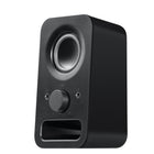 Logitech Haut-parleurs stéréo Z150-Connectez votre casque à la prise facilement accessible sur la face avant du haut-parleur droit