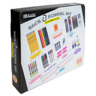 BAZIC Products - Trousse de rentrée scolaire, 66 pièces-Premier choix pour les enseignants et les parents: Que votre enfant soit à l'école maternelle, à la maternelle, de la 1re à la 5e année, au collège ou au lycée, cette fourniture scolaire est idéale pour répondre à ses besoins à mesure qu'il grandit et apprend.