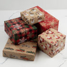 JAM Paper Rouleaux de papier emballage Kraft, ensemble de Noël, 125 pi2, 5/paquet (165K5KRCHR)-7