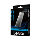 Lexar - E350 M.2 boîtier SSD - Gris-La conception portable comprend un trou pour cordon et un pare-chocs robuste pour plus de commodité et de protection