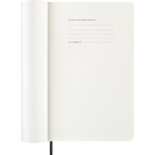 Moleskine - Carnet semainier 12 mois 2027 , Large 5" x 8.25", Couverture souple - Noir-Couverture rigide ou souple disponible dans divers coloris