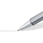 Staedtler – Porte-mines Triplus Micro - 0,7 mm - Couleurs assorties - Paquet de 3-Gomme rotative extra longue