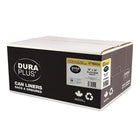 DuraPlus - Sacs à ordures - LLDPE - 26 po x 36 po - Régulier - Noir - Paquet de 250 -Résistance : Régulier