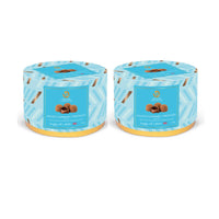 Walkers Truffes Caramel Sale 140g (paquet de 2)-Delicieux centre de truffes au caramel sale enrobe de chocolat au lait et saupoudre de cacao