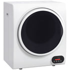 HOMCOM - Sèche-linge portable compact 1,5 pi³ - 850 W - blanc-Quatre modes : séchage puissant, séchage intelligent (arrêt automatique), séchage supplémentaire à basse température (élimination des odeurs) et séchage normal 