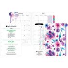 Day-Timer - Recharge d’agenda mensuel floral (2 pages par mois) 2027 - format bureau - 5 1/2 po H x 8 1/2 po l - anglais-Anglais