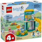 LEGO - Bluey Le terrain de jeu de Bluey et Chloe, Ensemble de construction préscolaire -Ensemble de construction Bluey - Le terrain de jeu de Bluey et Chloe est un ensemble LEGO préscolaire spécialement conçu pour les enfants de 4 ans et plus, avec des personnages, des jouets et des activités de la série Bluey pour enfants