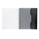 Five Star - Cahier Effaçable À Sec, 11 po H x 8.5 po l, Noir-Papier ligné de qualité supérieure avec l'application d'étude Five Star Study App 