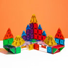 MAGNA-TILES - mircoMAGS Ensemble de construction magnétique de luxe de 70 pièces-Développement: Encourage le développement de la coordination œil-main et de la motricité fine, tout en stimulant la créativité. 