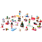 LEGO - Friends Le calendrier de l’Avent 2025-Explorez des activités festives - Rejoignez les personnages alors qu’ils écrivent au père Noël, décorent le sapin, chantent au karaoké, montent sur le cheval de bataille et préparent du chocolat chaud, avant de se détendre sur leurs lits
