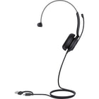 Yealink - Casque filaire mono USB-C/USB-A UH35 - UC-Le design du casque, avec de nouveaux coussins d’oreilles et de la mousse mémoire, aide à réduire le bruit de fond, offrant un environnement d’écoute satisfaisant.